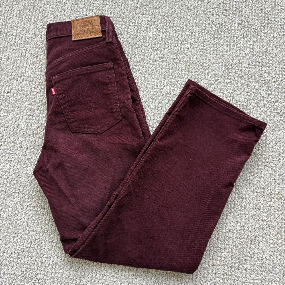 Levi's Ribcage Straight Corduroy Pants